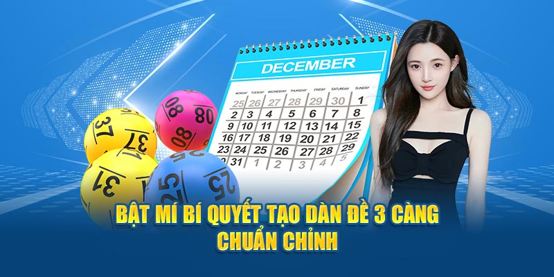 Bí quyết tạo dàn đề 3 càng chuẩn xác nhất